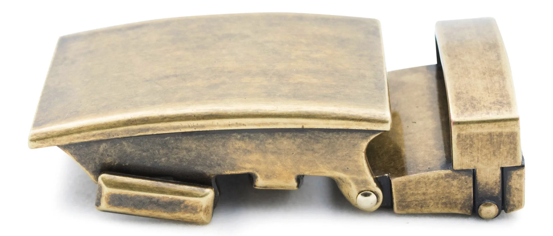 1.25" Classic Buckle in Antiqued Gold