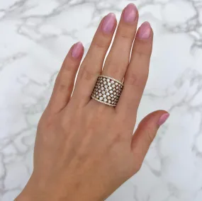 14K GOLD DIAMOND LACEY RING