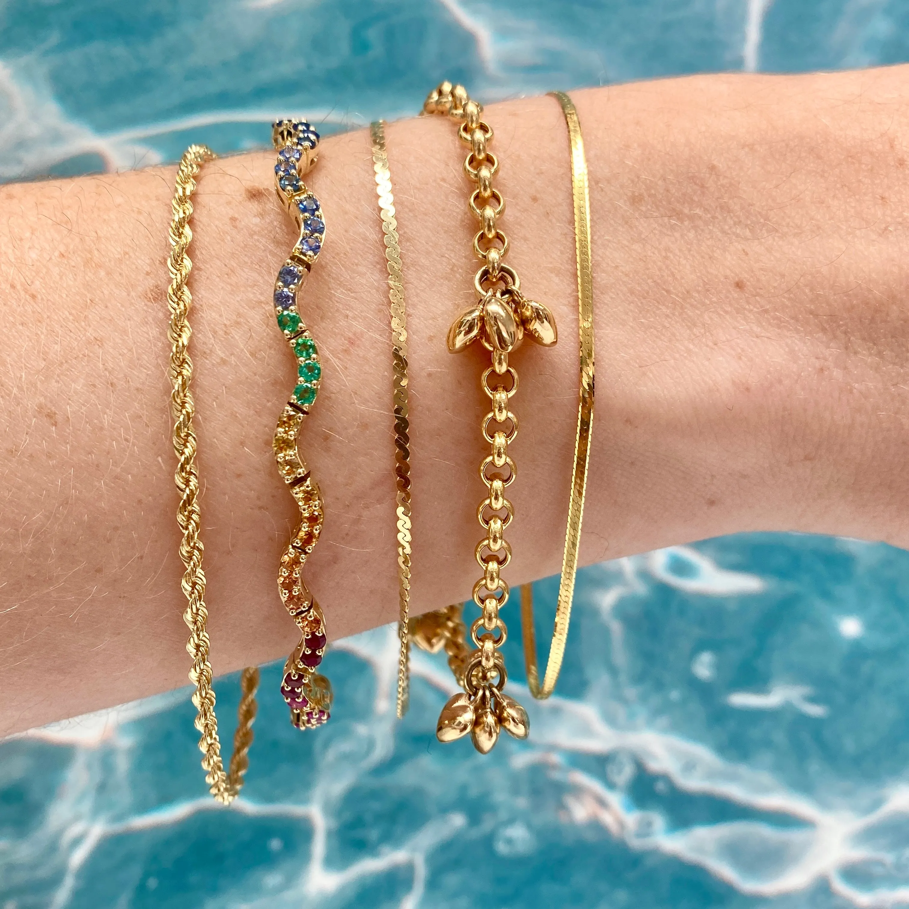1.5mm Serpentine Bracelet