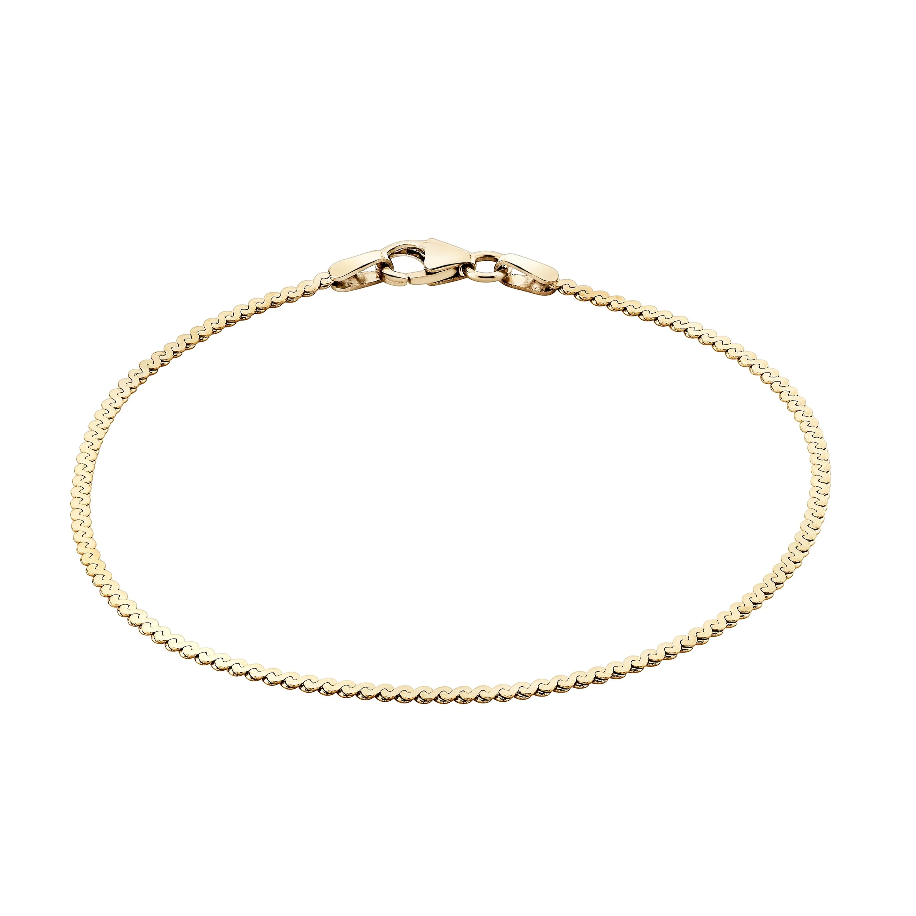 1.5mm Serpentine Bracelet