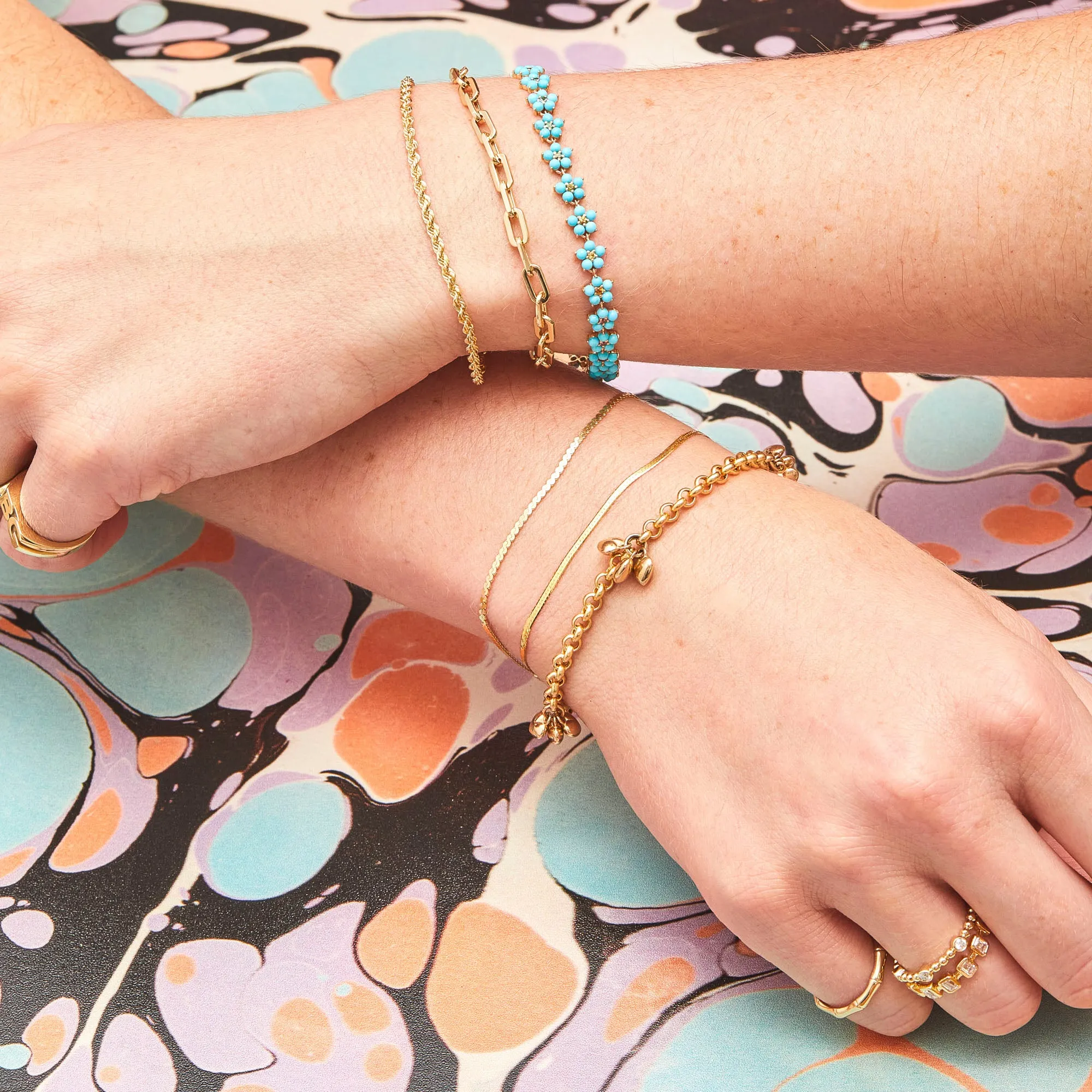 1.5mm Serpentine Bracelet