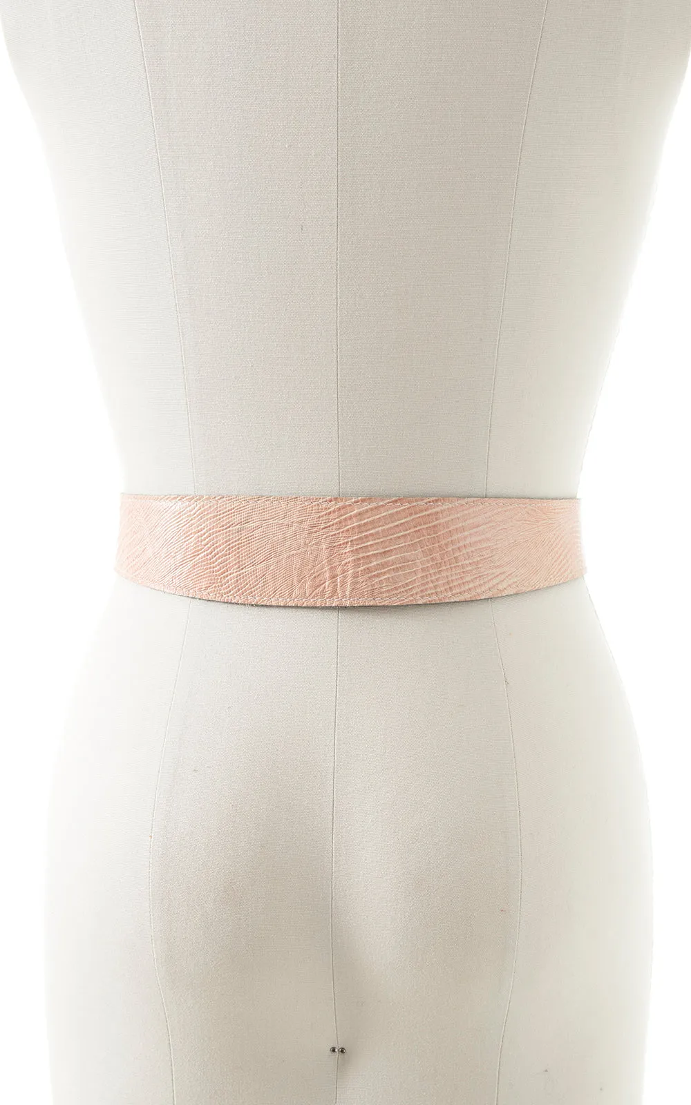 1950s Style CALDERON Pink Cinch Belt | small/medium