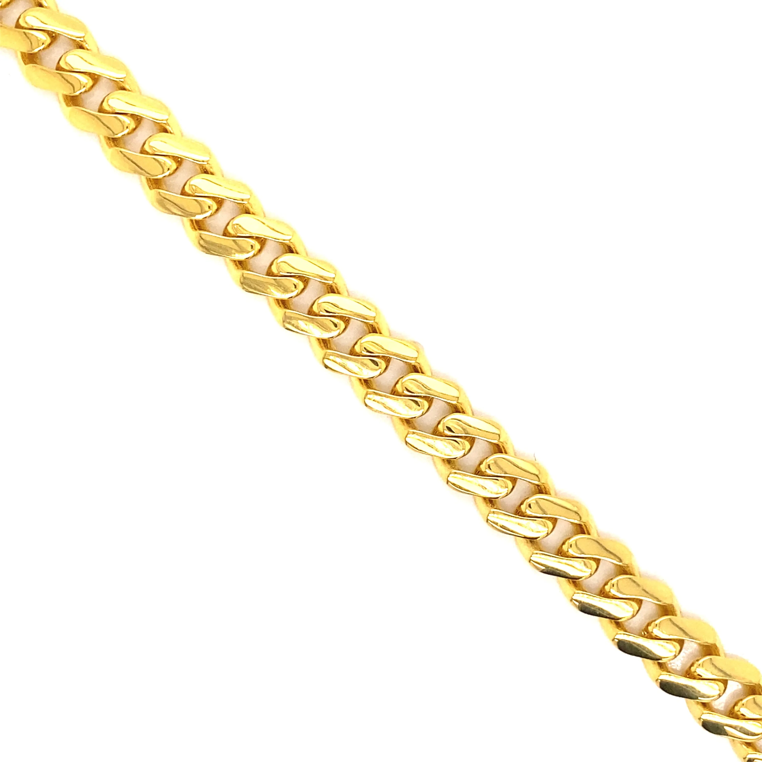 9MM Monaco Cuban Anklet