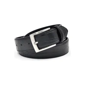 Alligator Luxe Textured Leather Belt