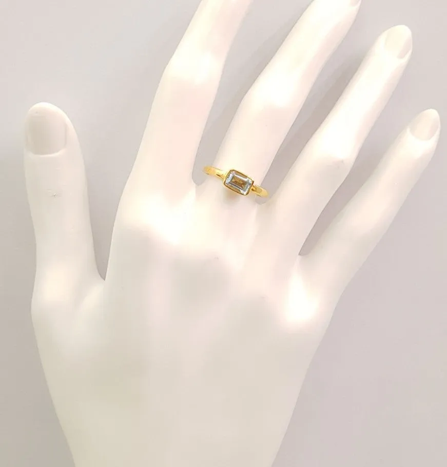 Blue Topaz Minette Ring