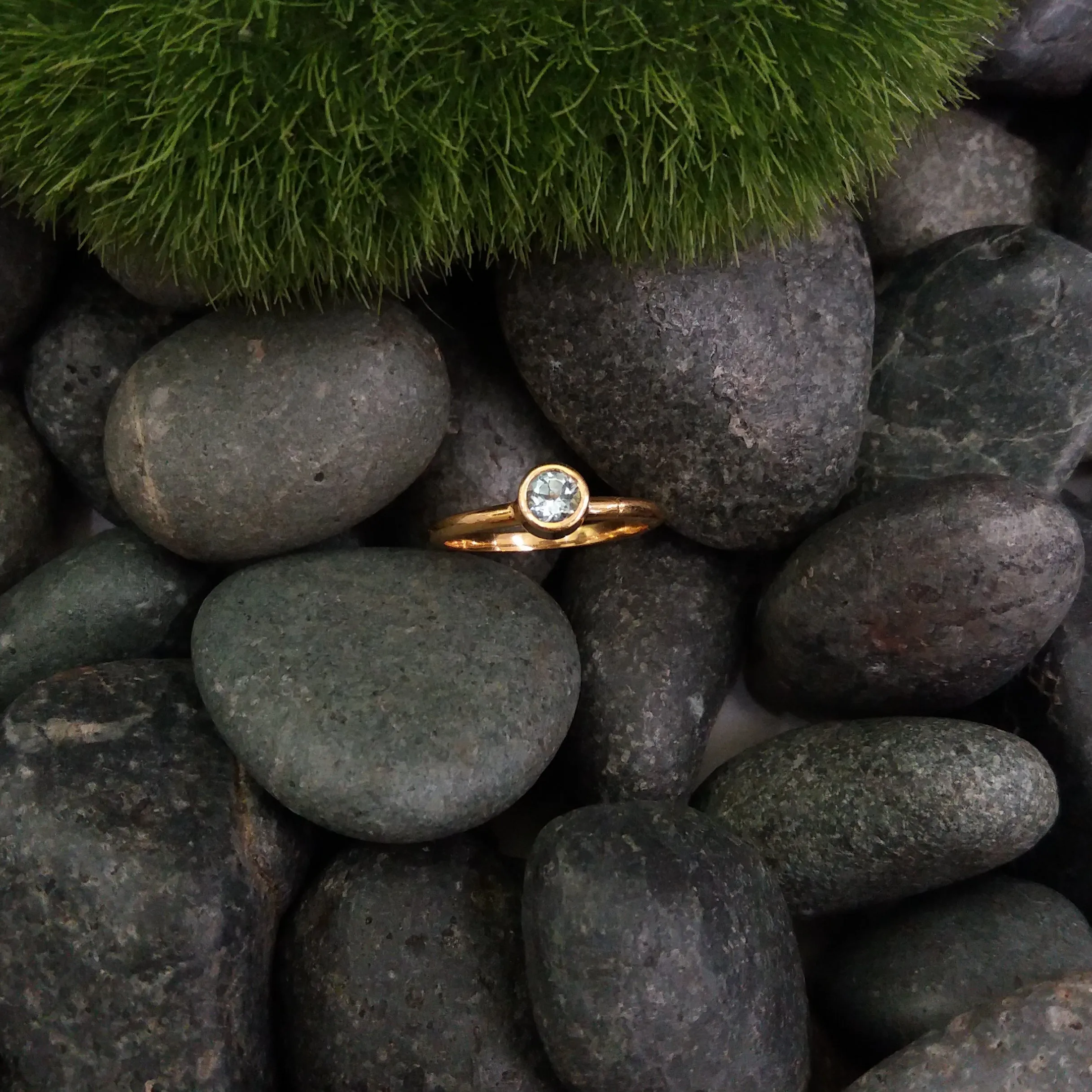 Blue Topaz Minette Ring