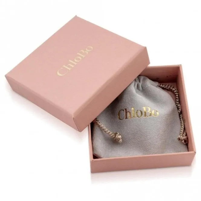 CHLOBO Inset Star Anklet Sterling Silver