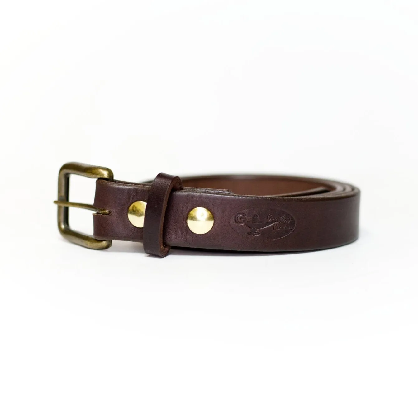 Classic Leather Belt | Dark Brown