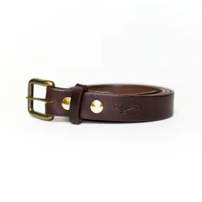 Classic Leather Belt | Dark Brown