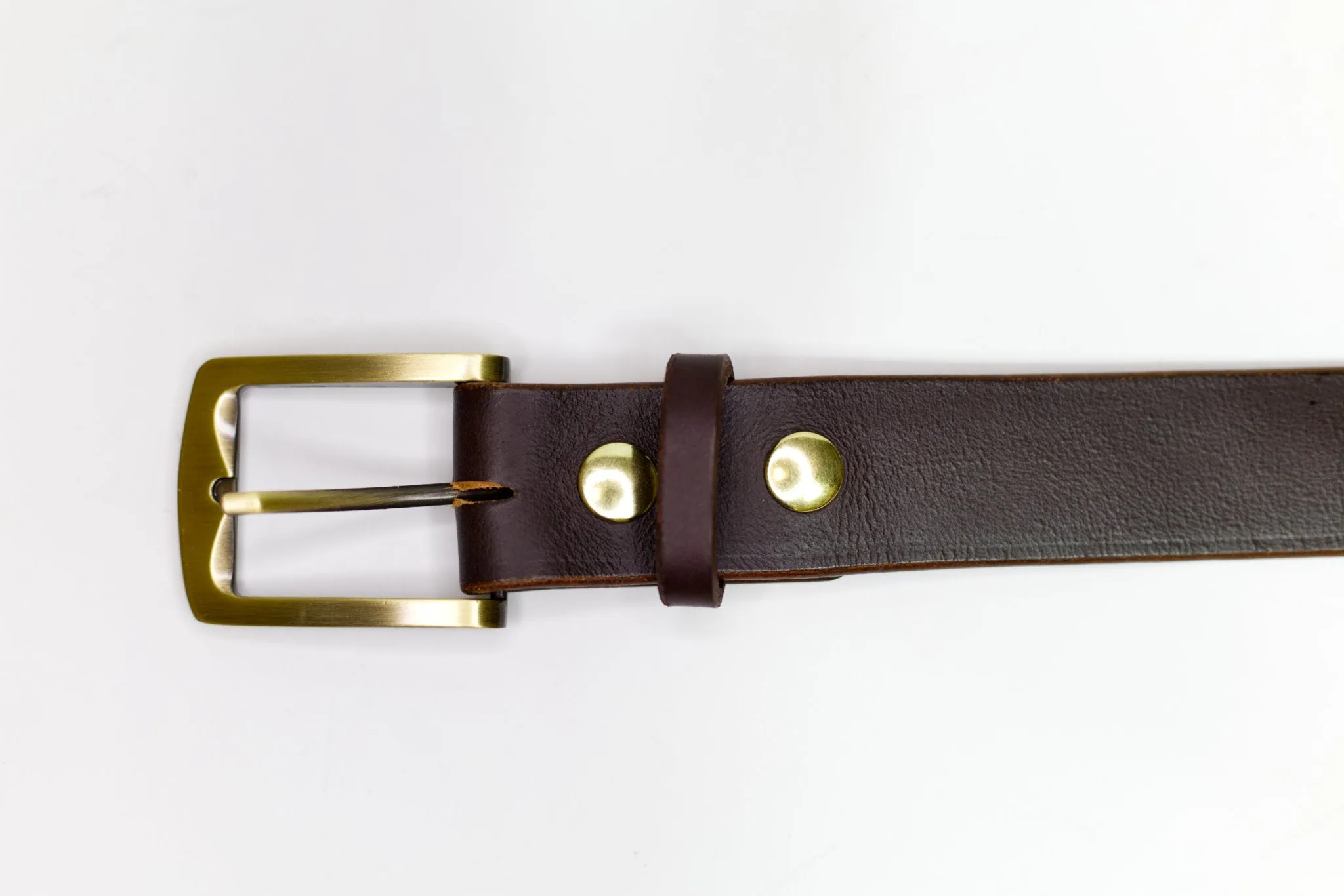 Classic Leather Belt | Dark Brown