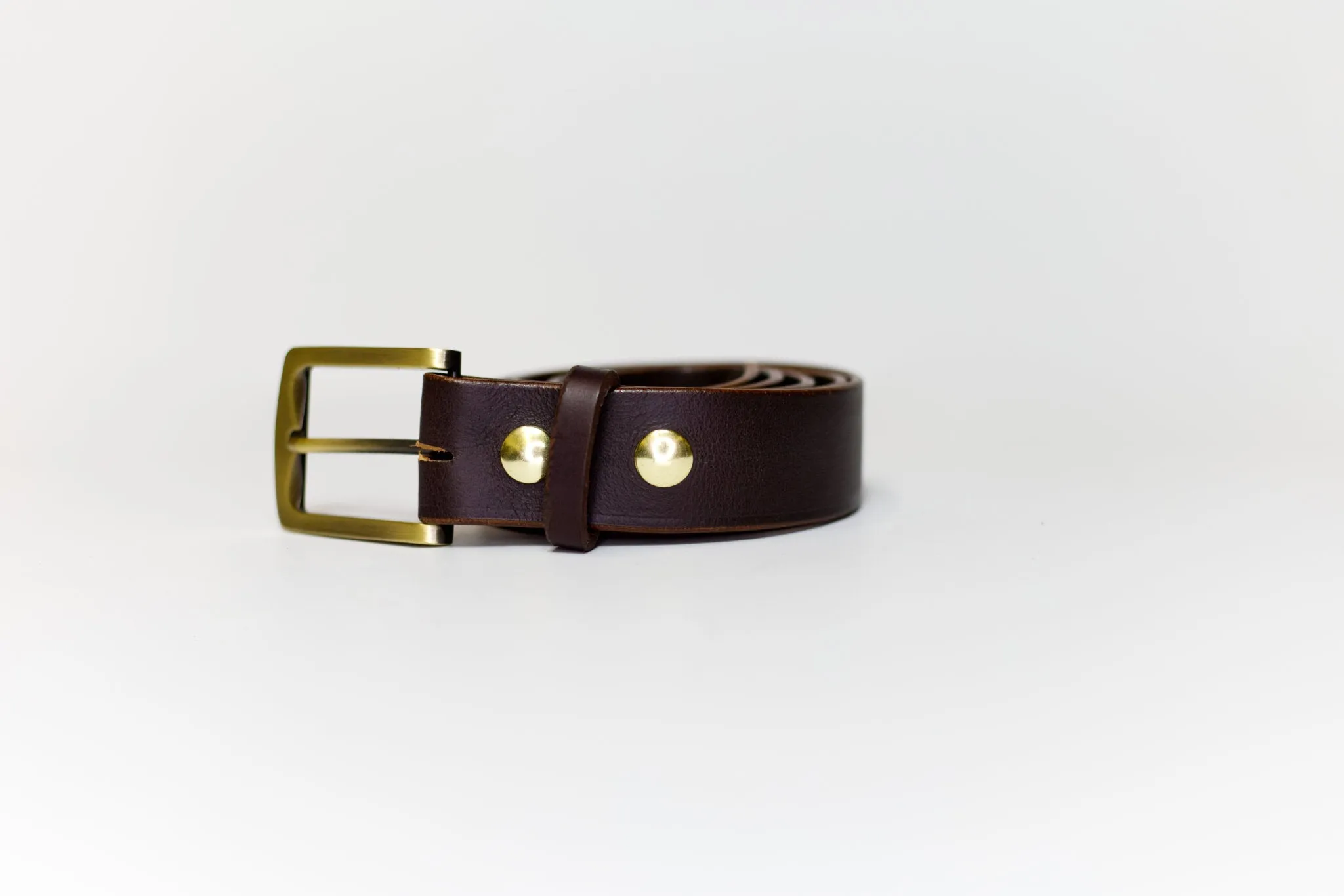 Classic Leather Belt | Dark Brown