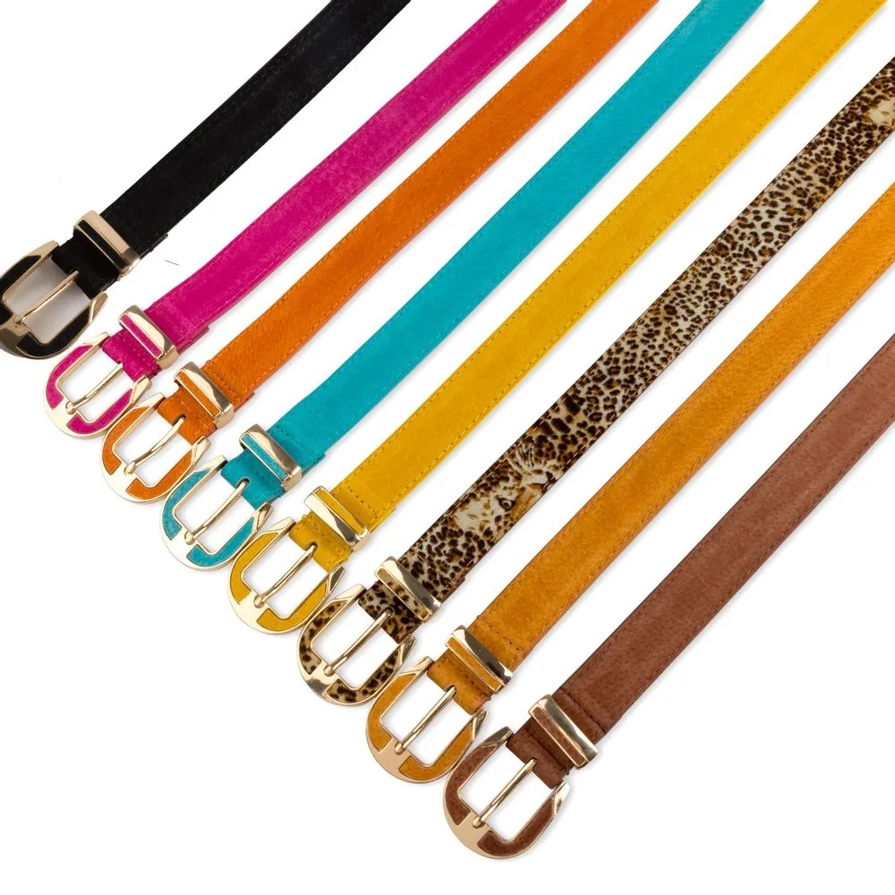 Classic Suede Belt