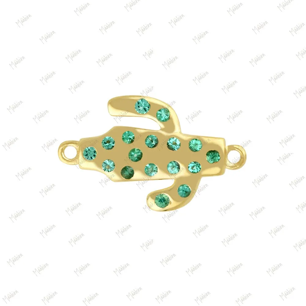 Diamond Cactus Connector 8x10mm