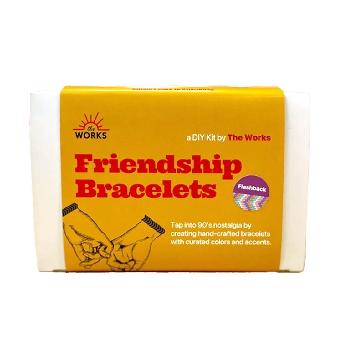 DIY Kit - Friendship Bracelet in Flashback by The Works Seattle