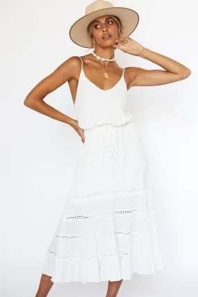 Formentera Midi Dress White