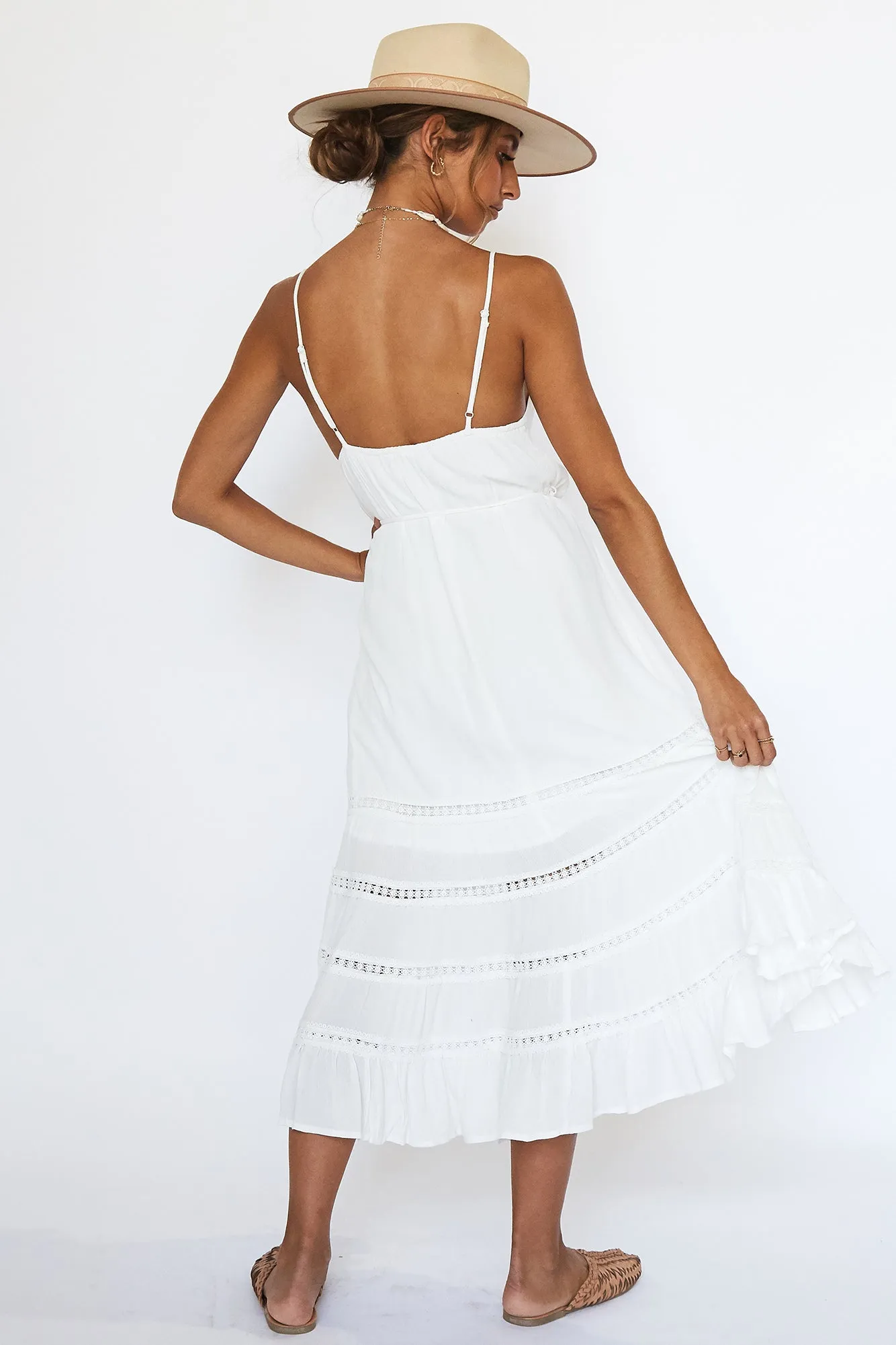 Formentera Midi Dress White