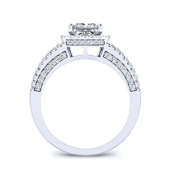 Honesty - GIA Natural Princess Diamond Engagement Ring