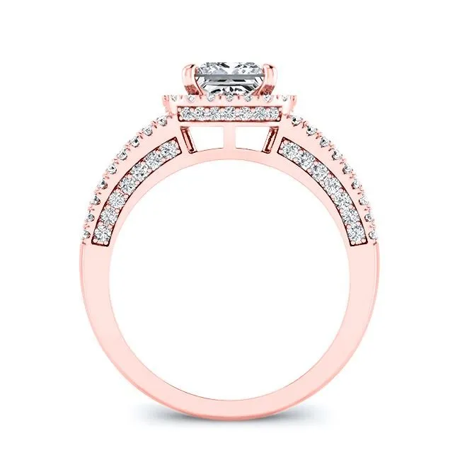 Honesty - GIA Natural Princess Diamond Engagement Ring