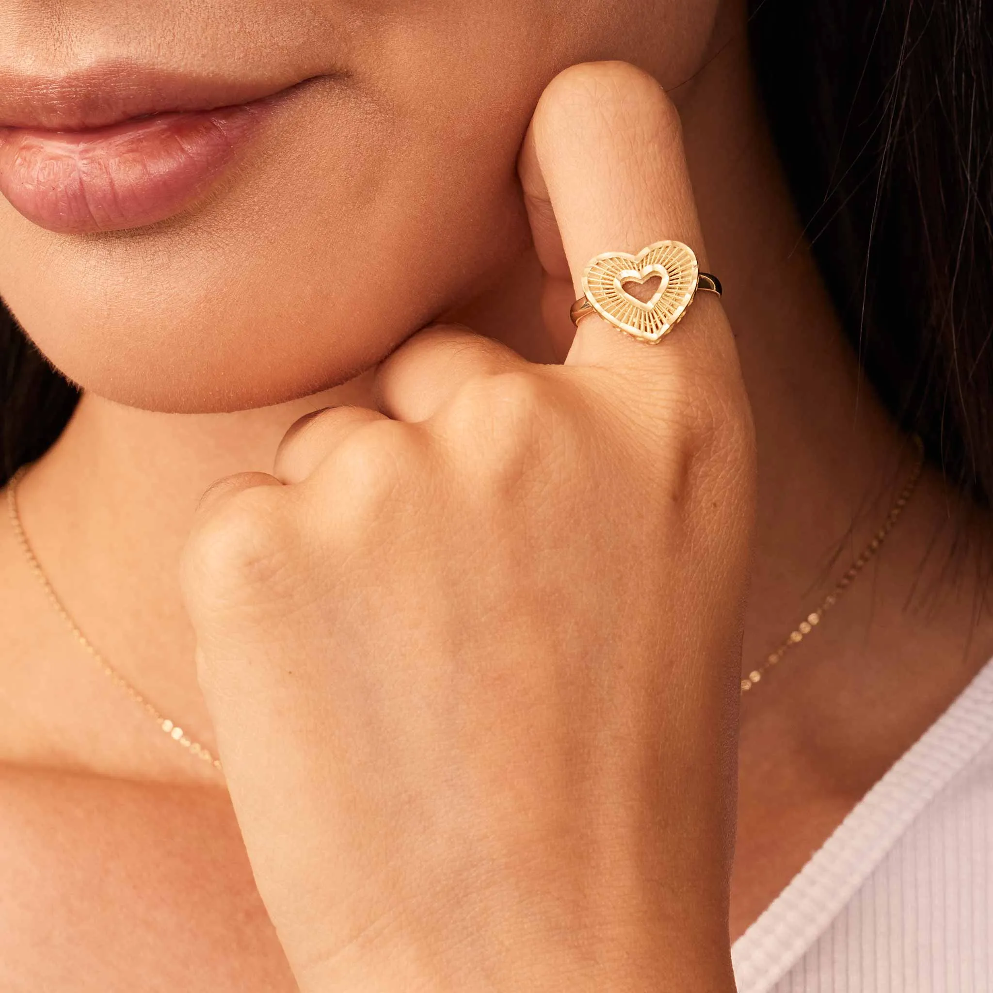Icon Heart Ring