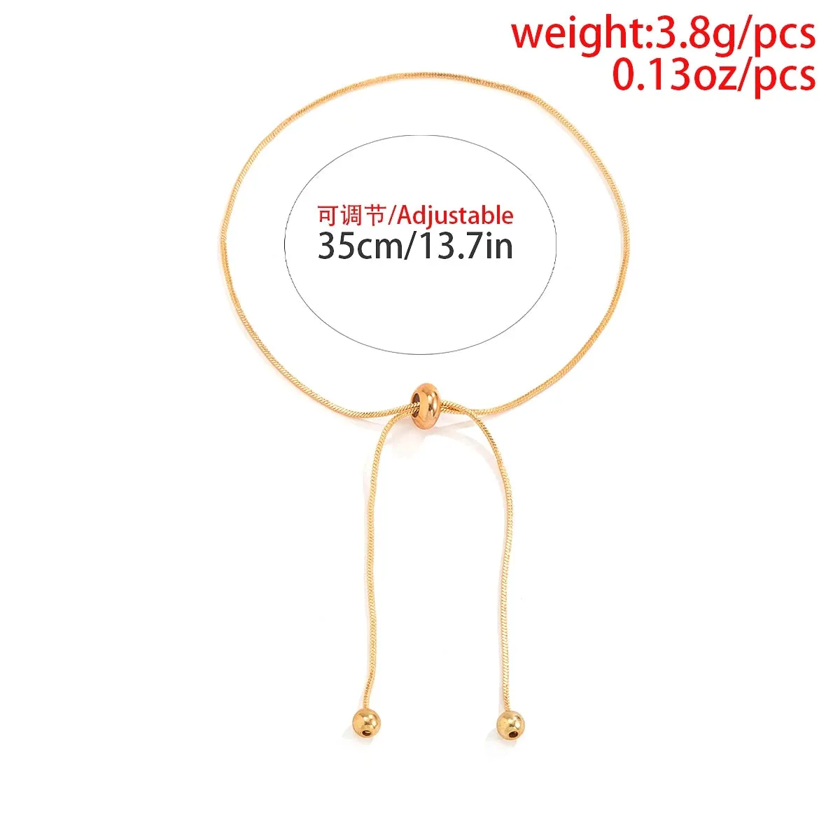 Ingemark Adjustable Chain Anklet Bracelet for Women Vintage Fashion