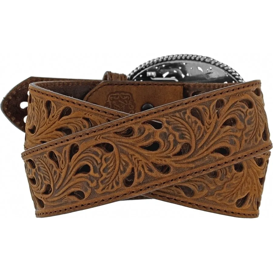 Leegin Tony Lama Womens Filigree Belt Style C50029