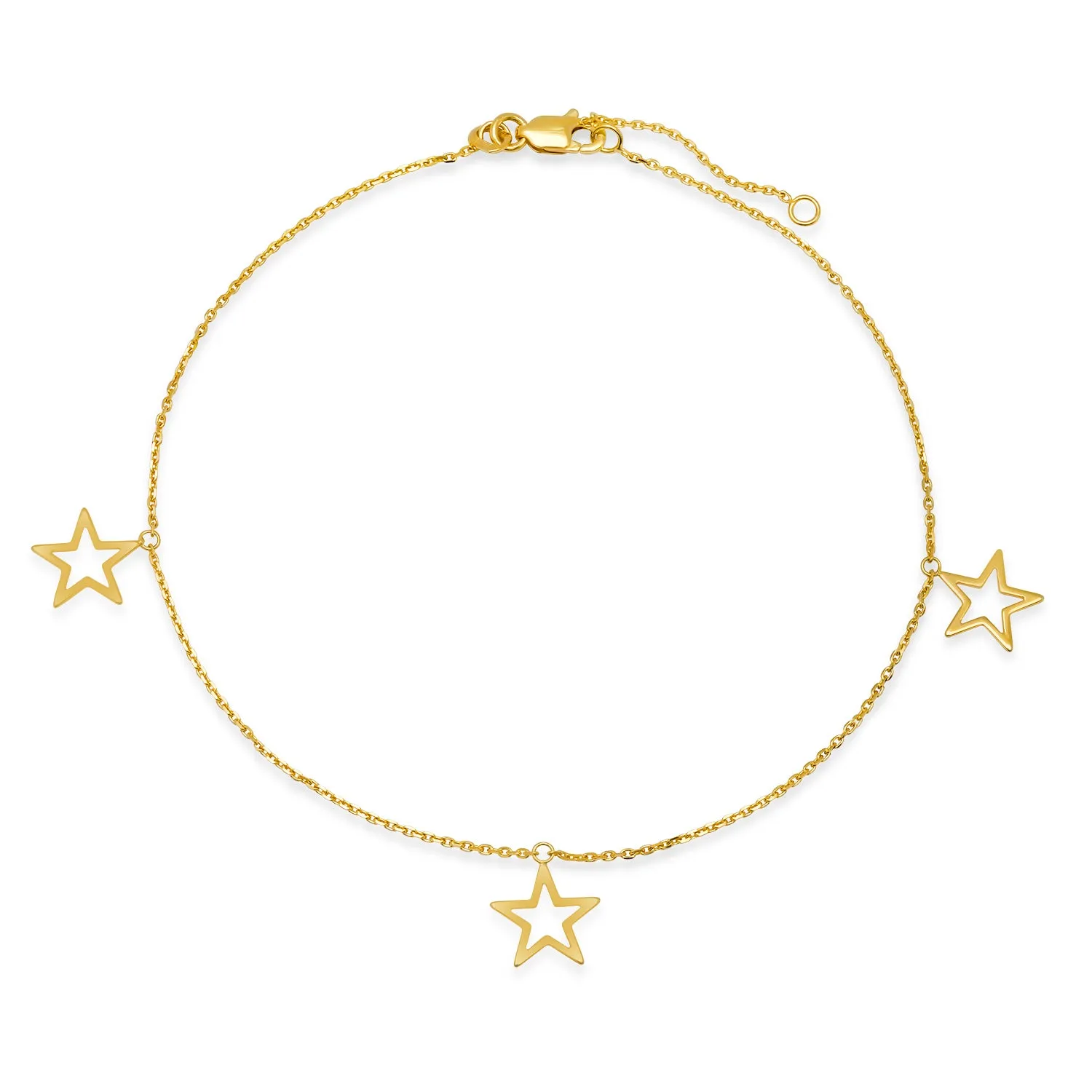 Lucky Stars Anklet