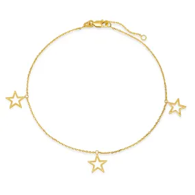 Lucky Stars Anklet