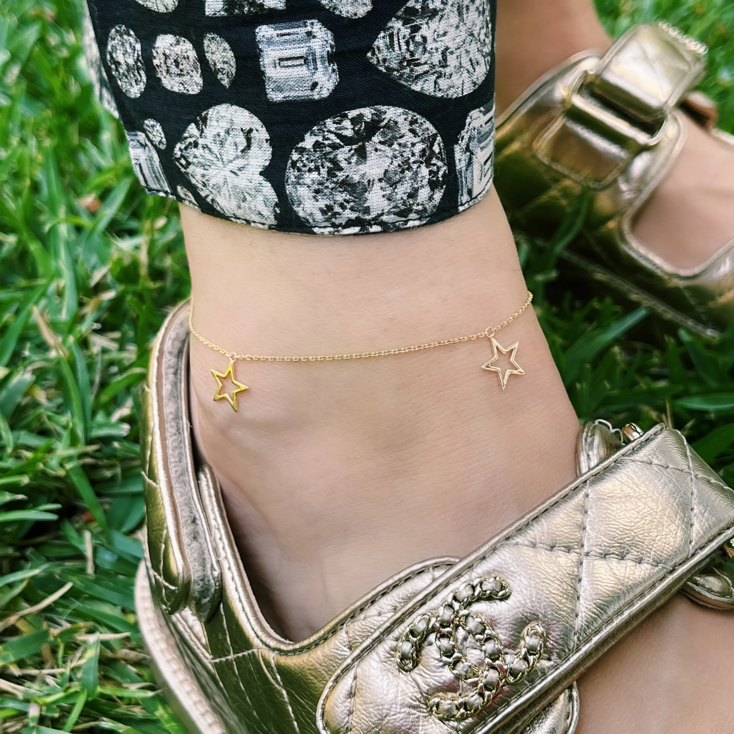 Lucky Stars Anklet