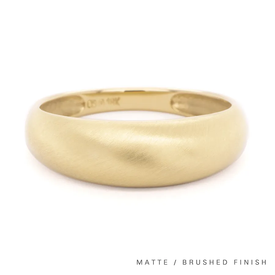 Luna Bombe Ring | 6mm