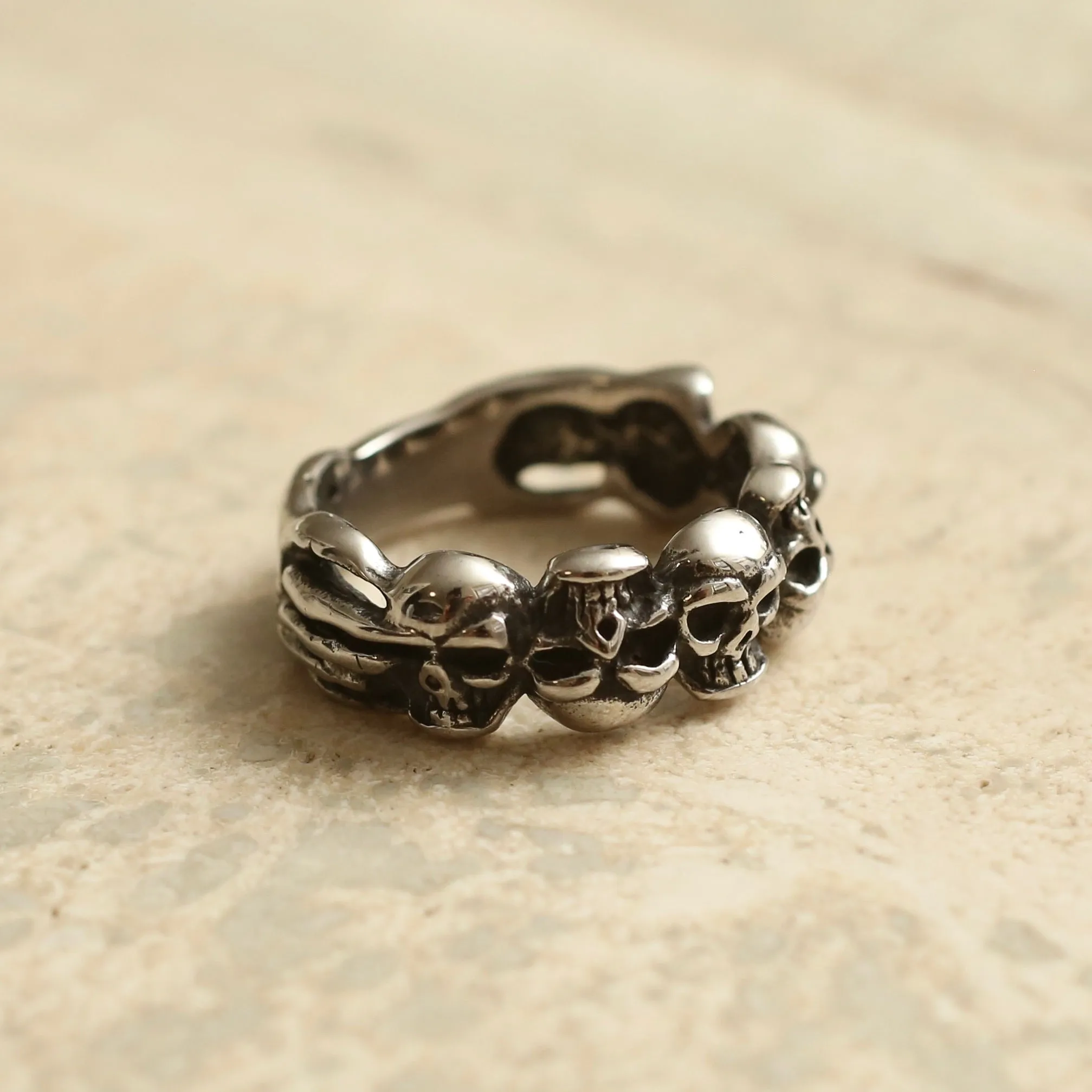 Muti Skulls Ring