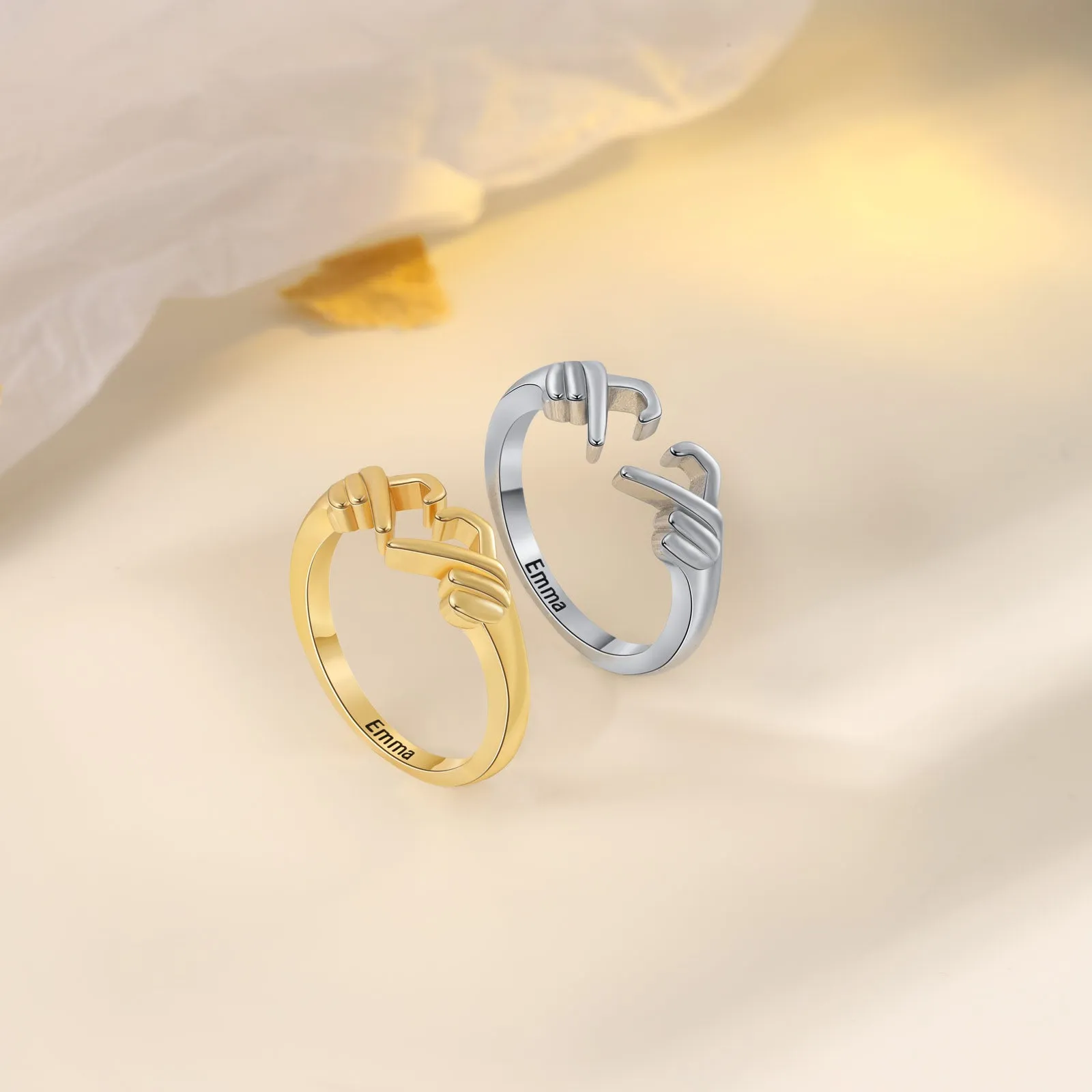 Name Heart Ring- S925 Sterling Silver Ring