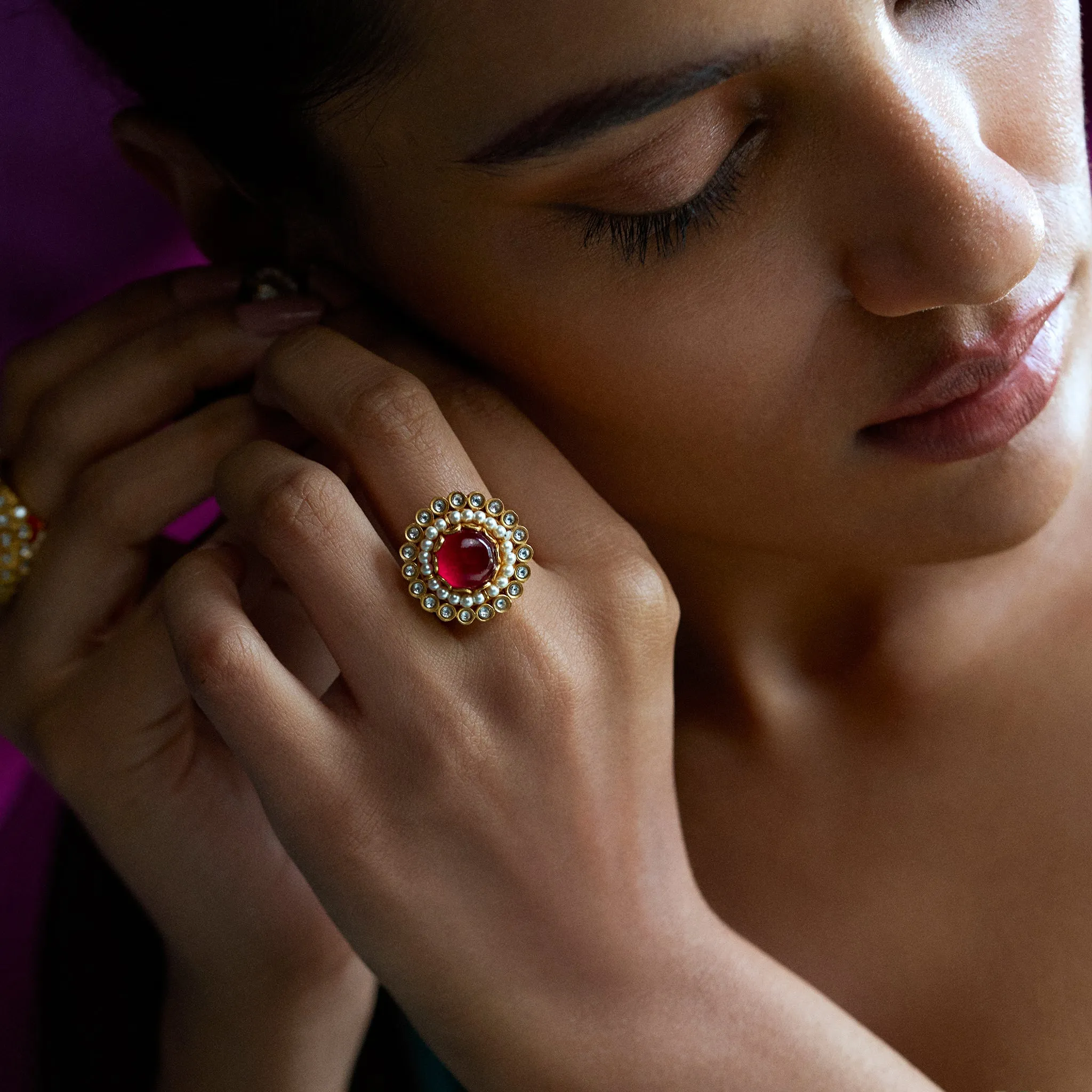 Pakeezah Statement Ring