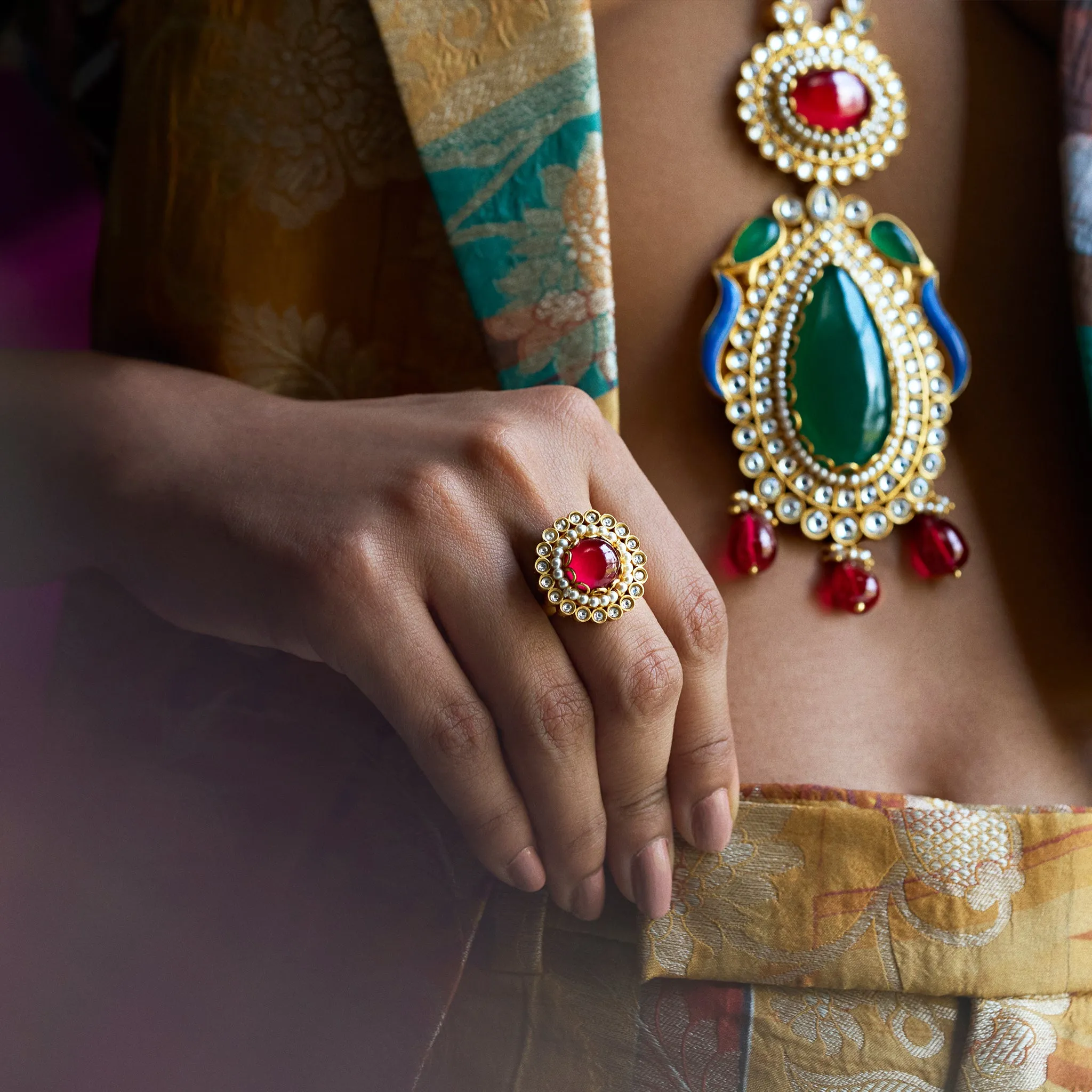Pakeezah Statement Ring