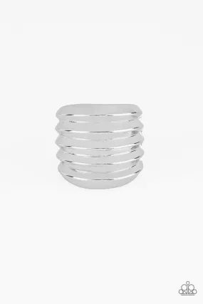 Paparazzi Ring ~ Hit Em Where It Hurts - Silver