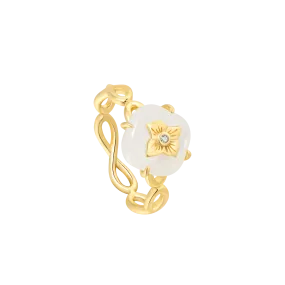 Persimmon Statement Ring
