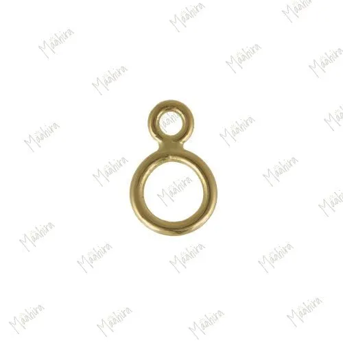 Round Gold Kadi