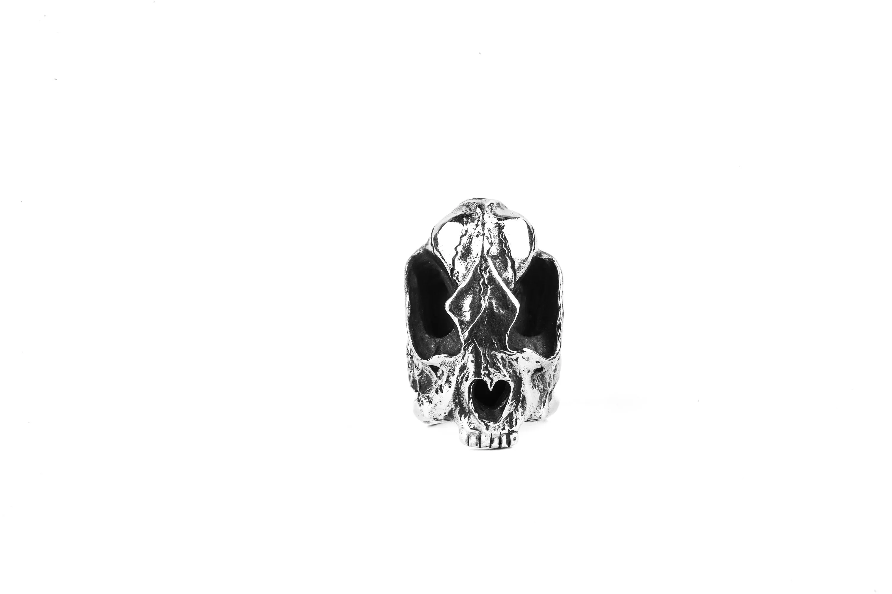 Saber Skull Unisex Statement Ring
