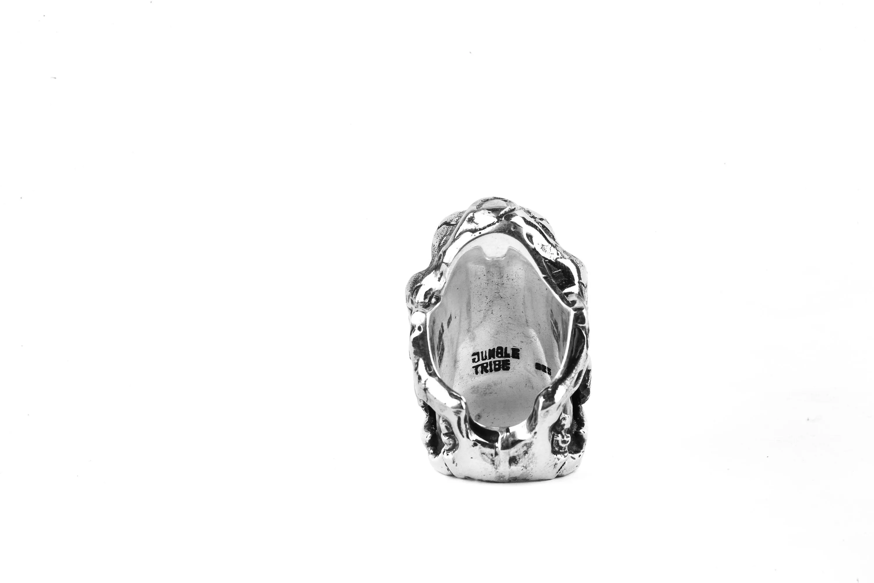 Saber Skull Unisex Statement Ring
