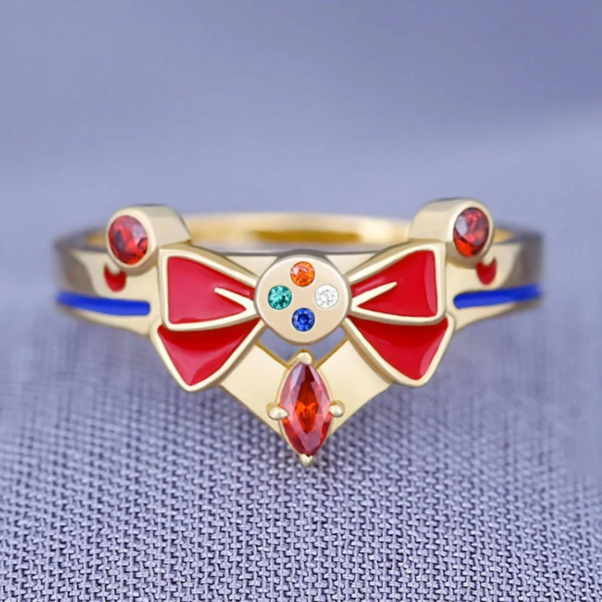 Sailor Moon Aesthetic Ring S925 Silver