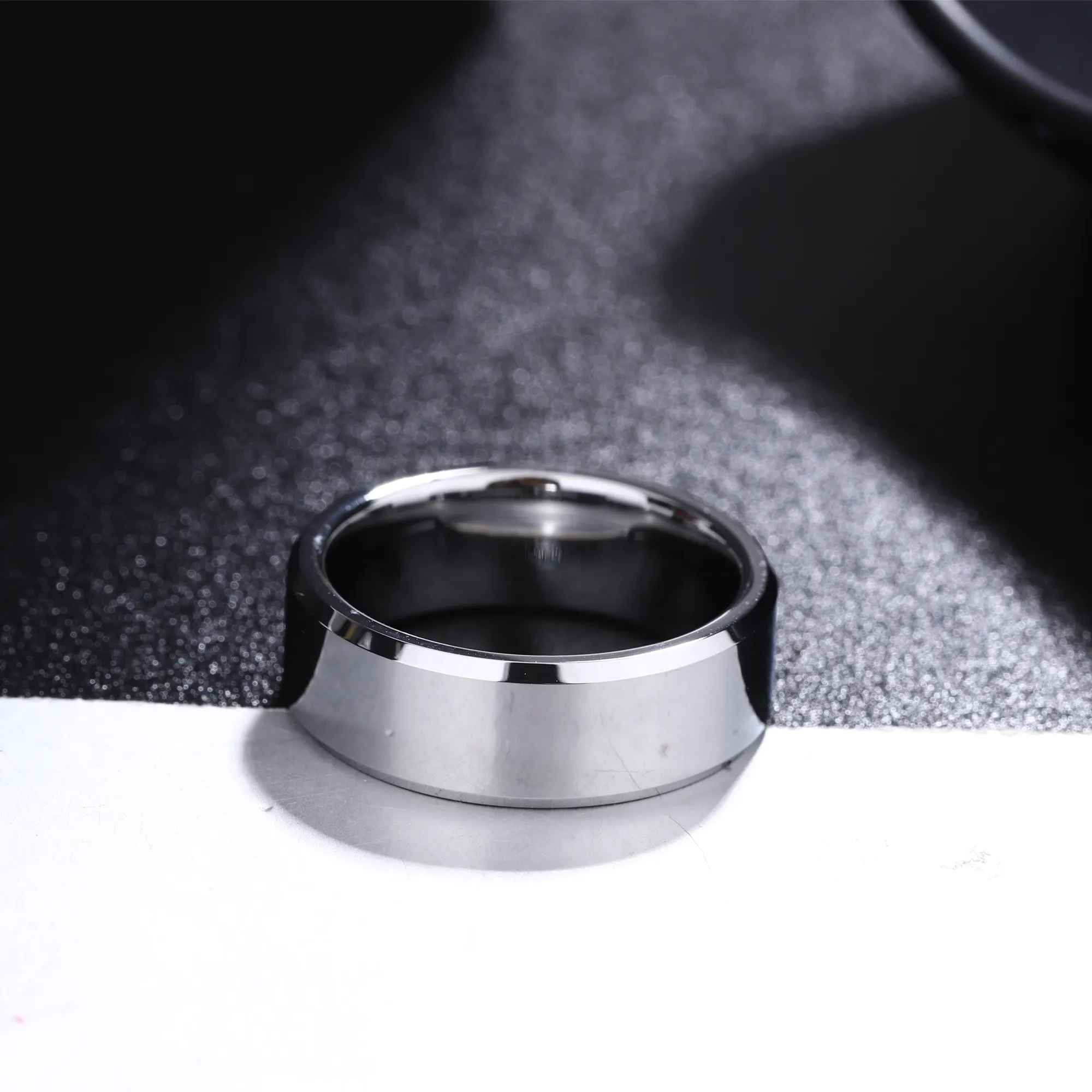 Silver Tungsten Weddings Ring KCLR 18