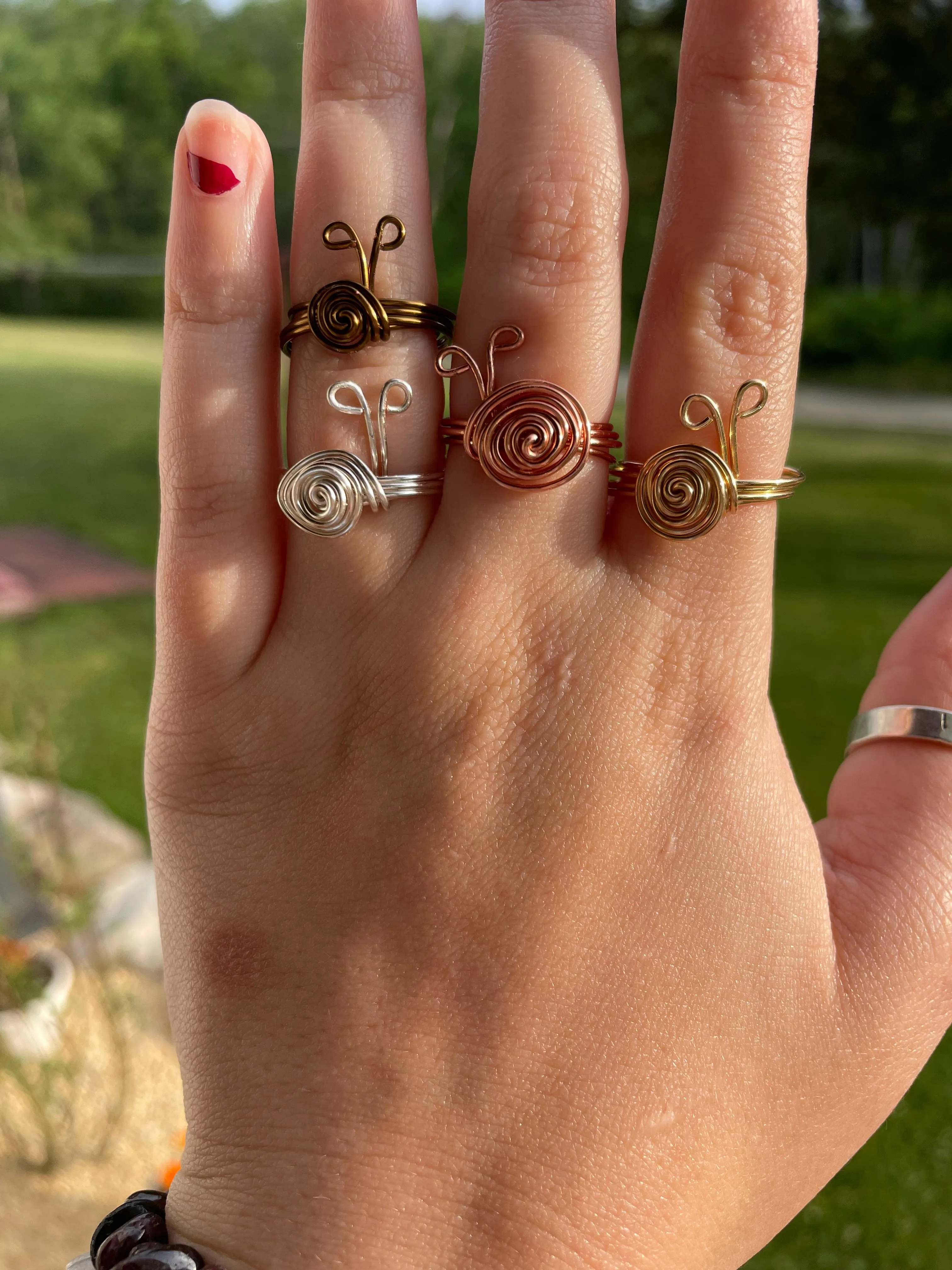 Snail Rings