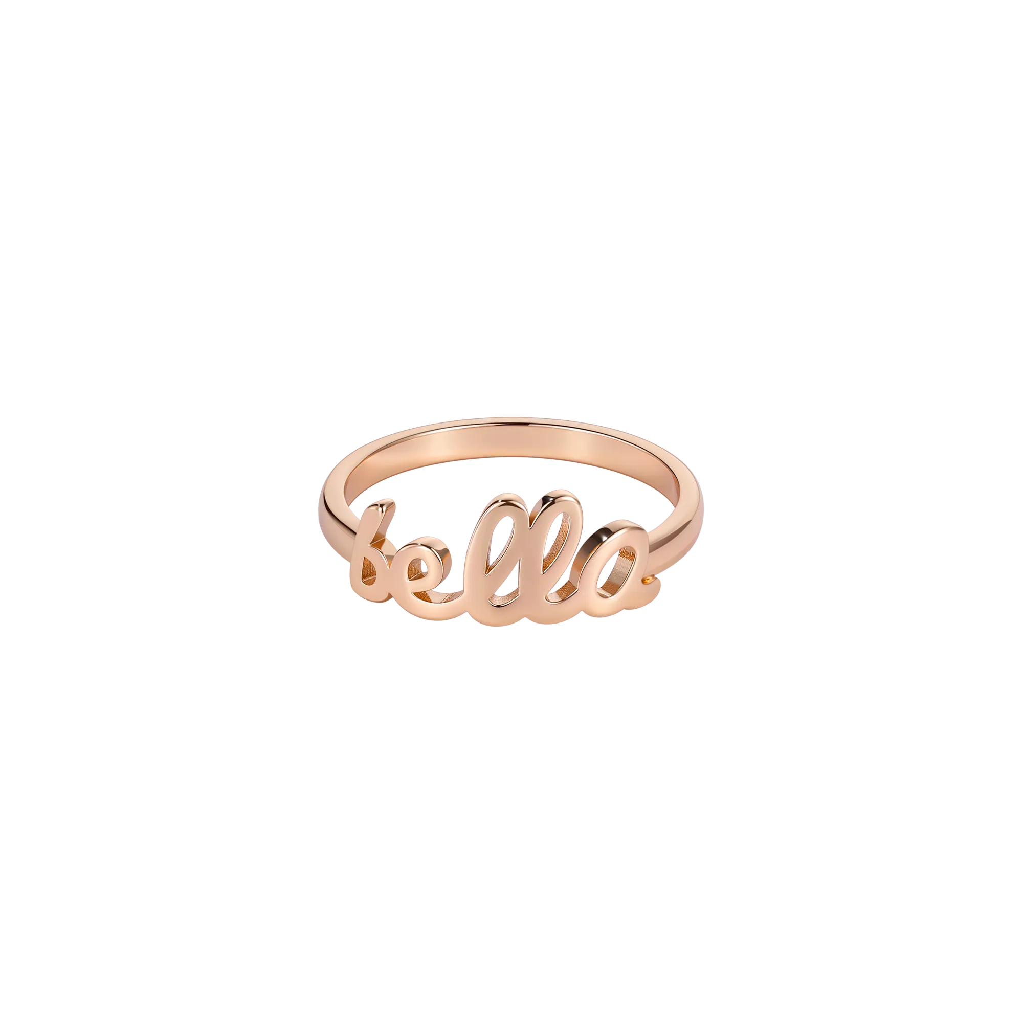 Solid Gold Creative Ring