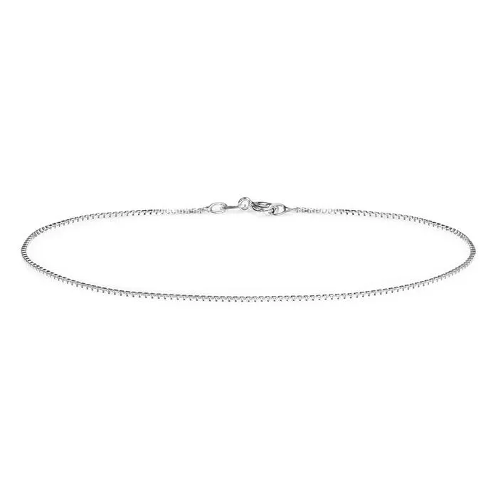 Sterling Silver Italian Made Anklets
