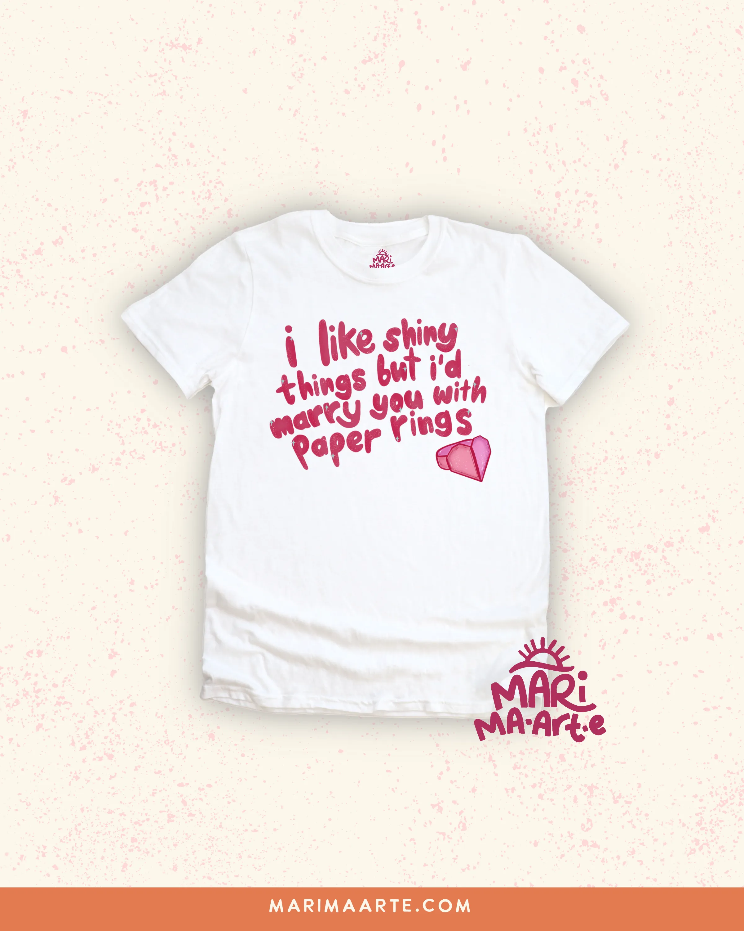 TAYLOR SWIFT PAPER RINGS SHIRT