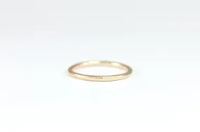 Texture Line Stacking Ring