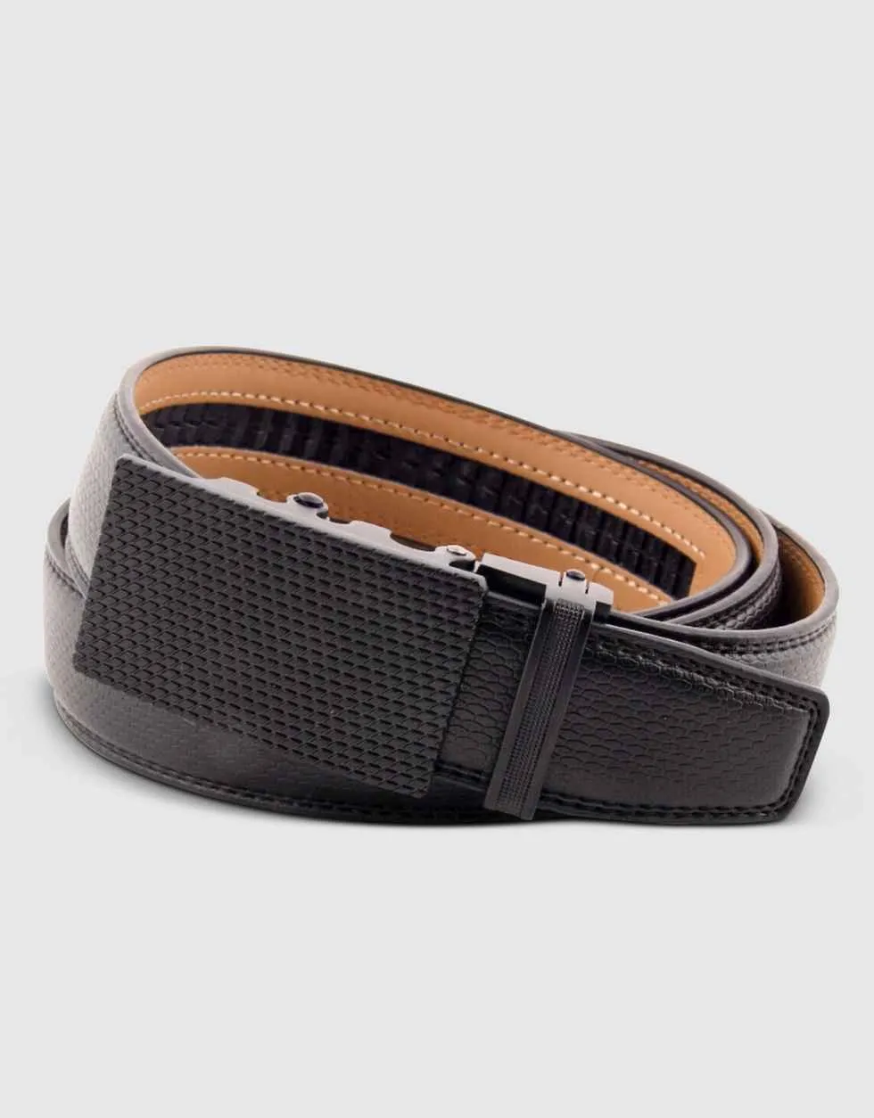 Textured Clip Ratchet Belt