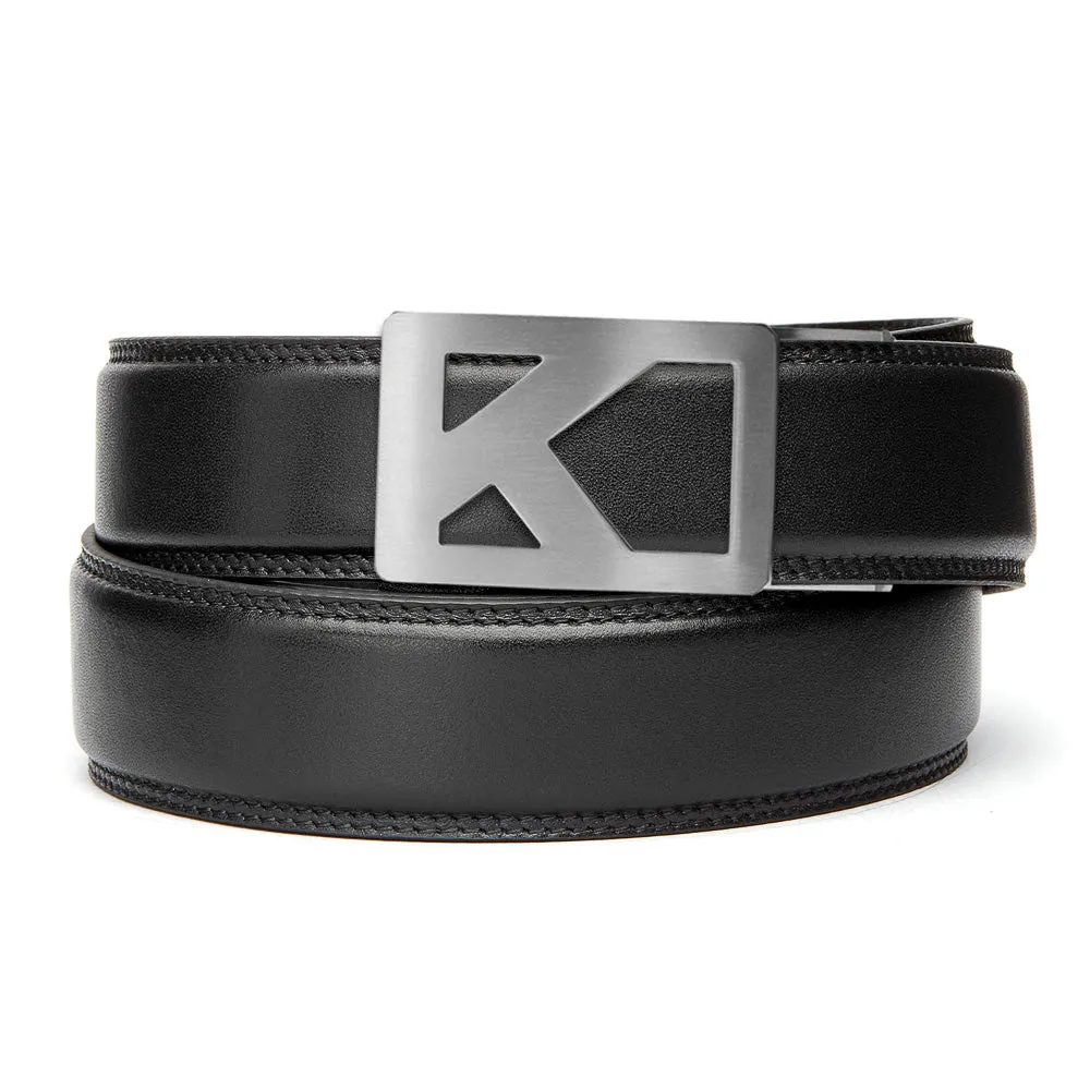TRIBUTE BUCKLE | CLASSIC LEATHER BELT 1.37"