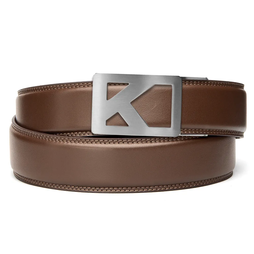 TRIBUTE BUCKLE | CLASSIC LEATHER BELT 1.37"