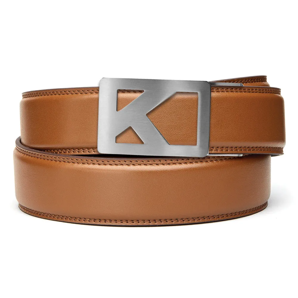 TRIBUTE BUCKLE | CLASSIC LEATHER BELT 1.37"