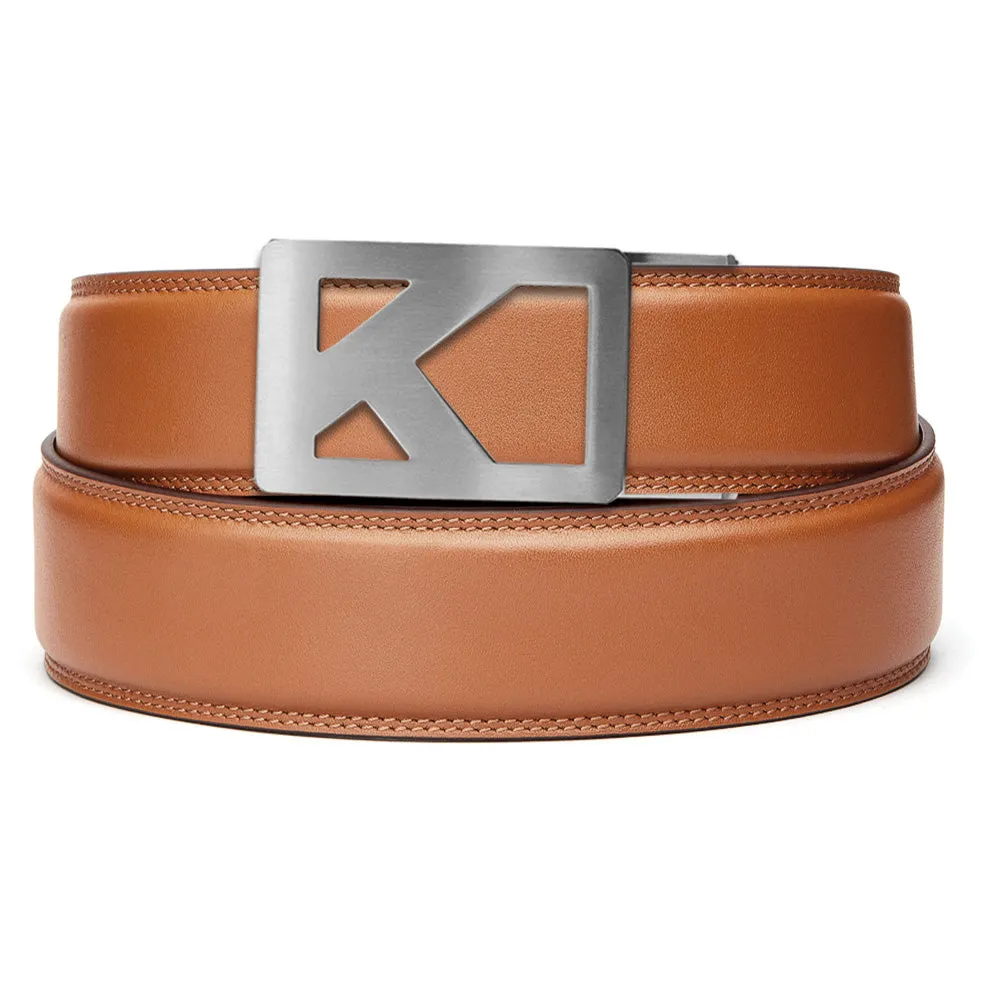 TRIBUTE BUCKLE | CLASSIC LEATHER BELT 1.37"